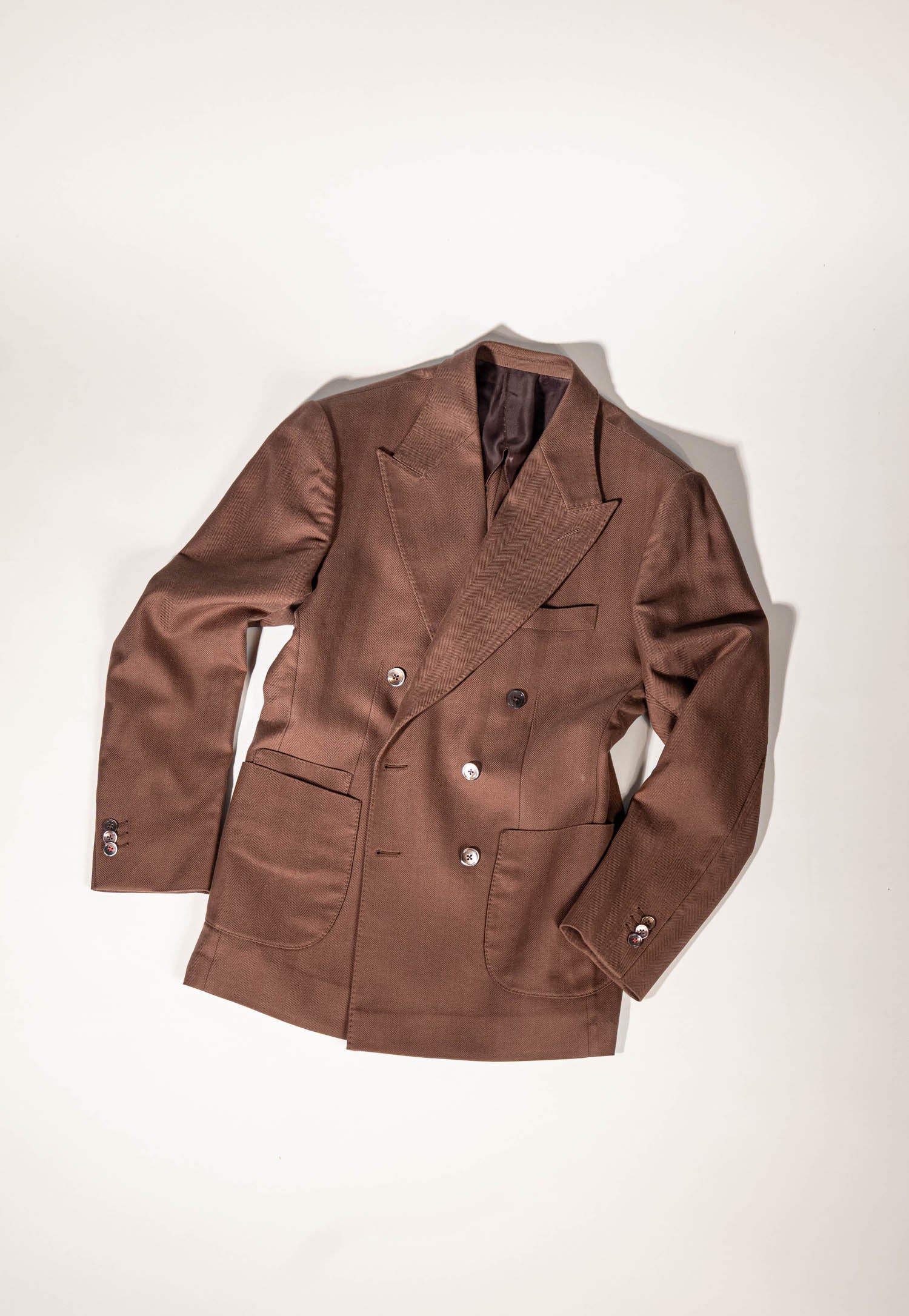 Classic Double Breasted  – Cinnamon