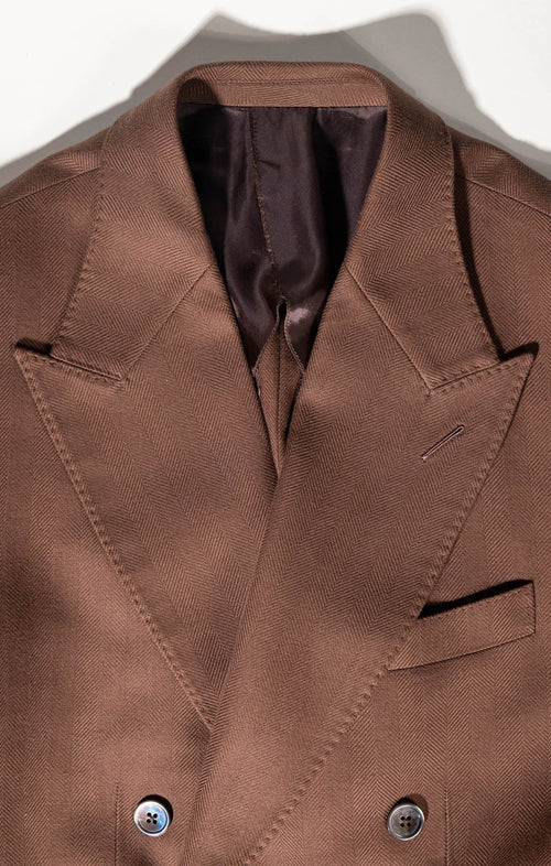 Classic Double Breasted  – Cinnamon