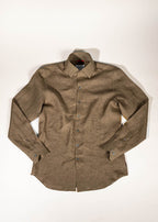 Dress Shirt – Olive Linen