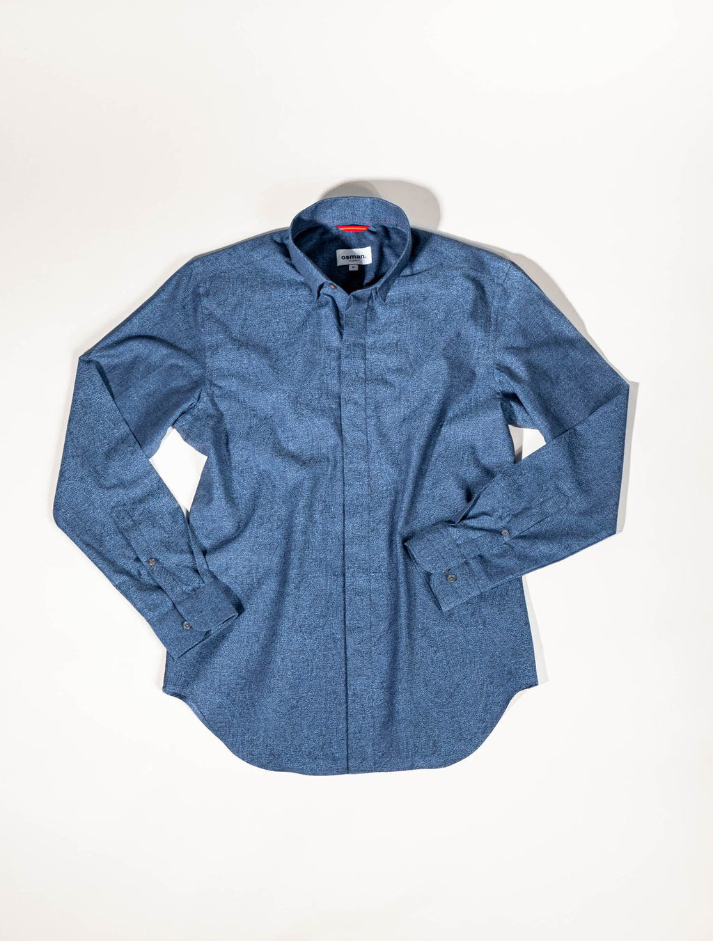 Dress Shirt – Blue Paisley