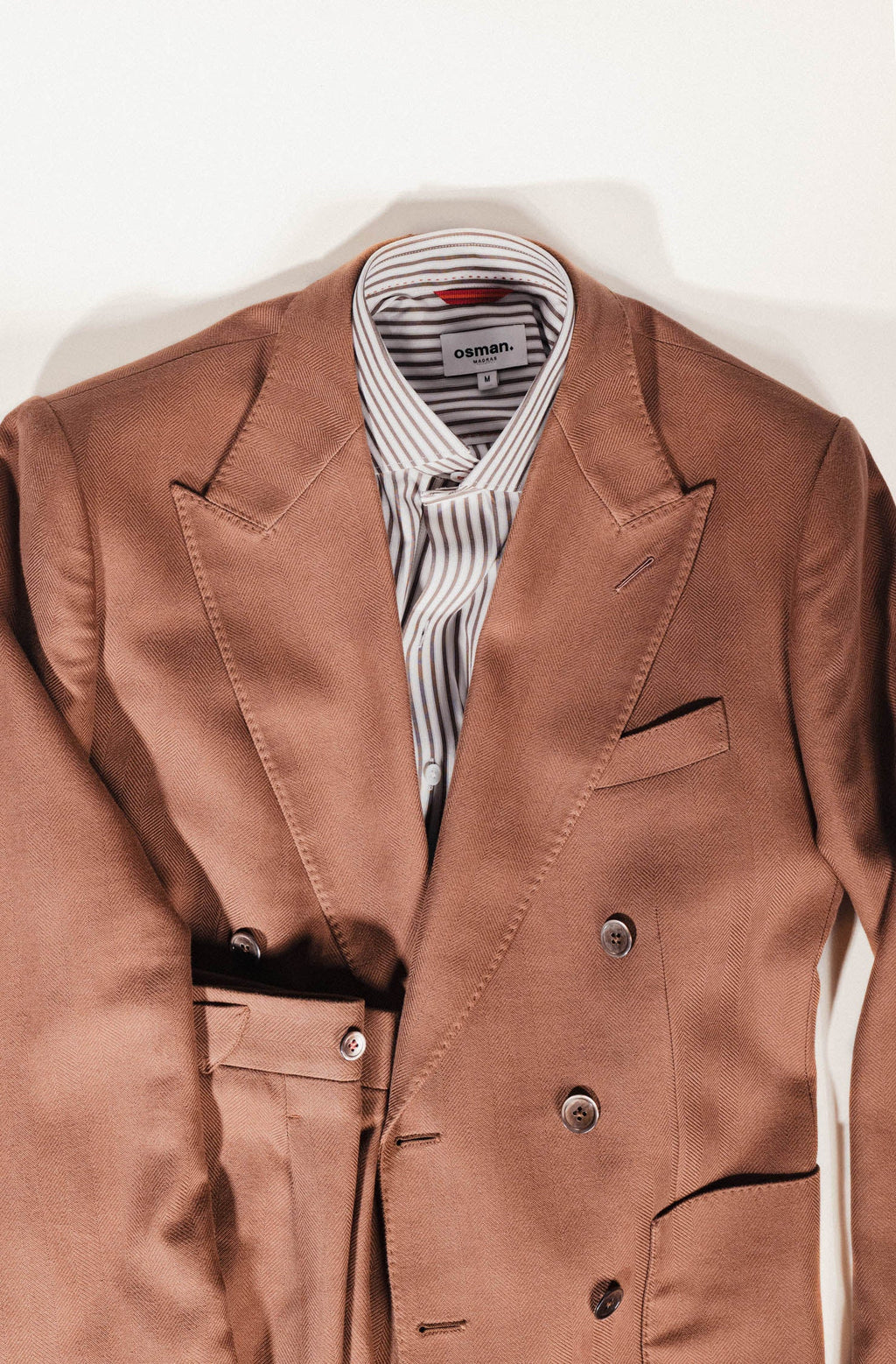 Classic Double Breasted  – Cinnamon