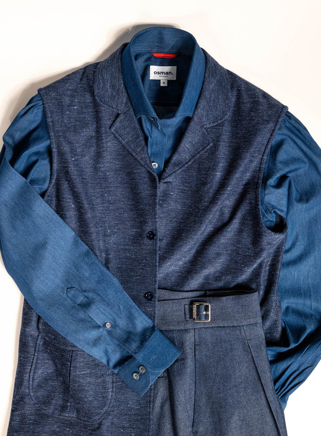 Gilet – Chambray Navy