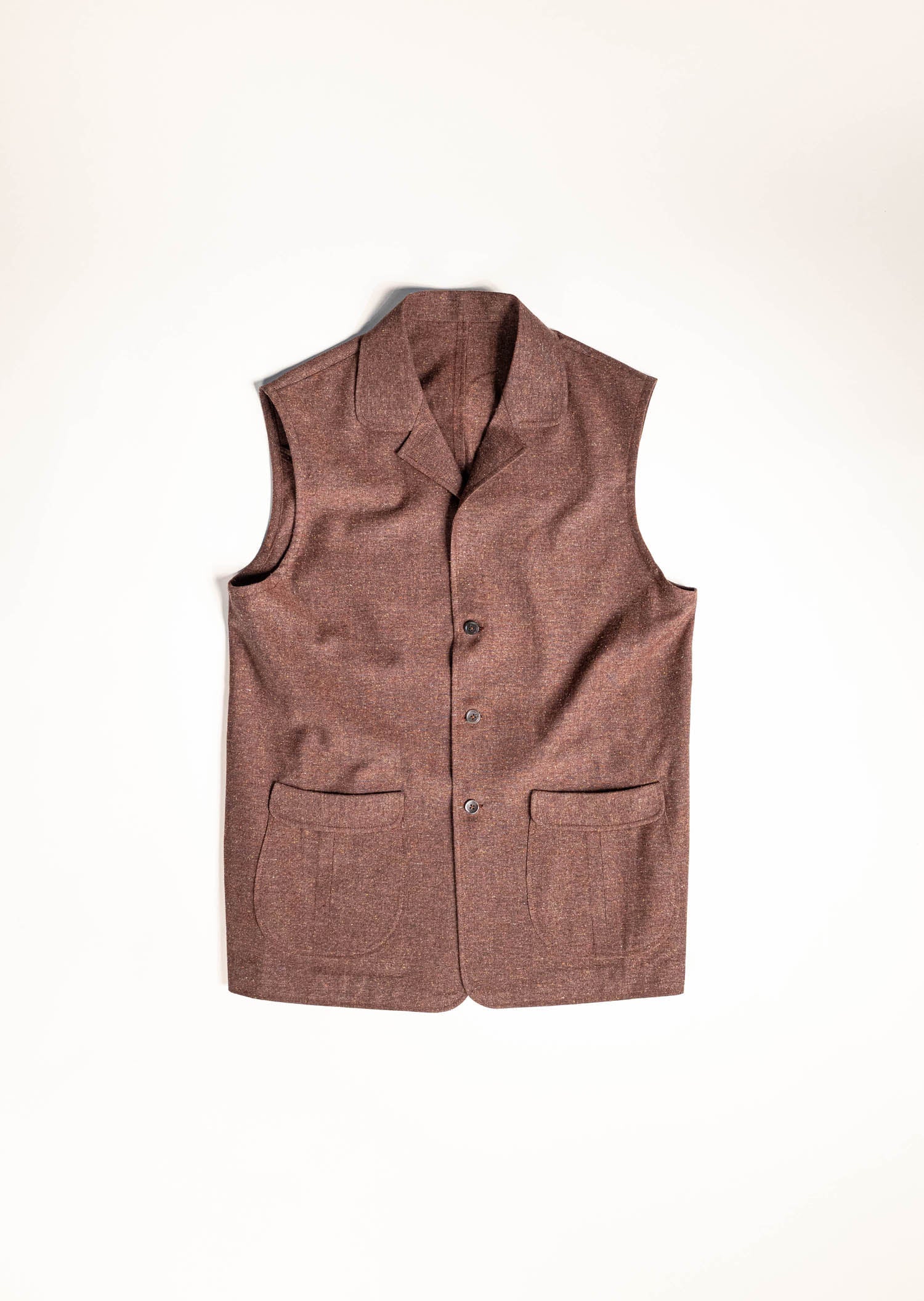 Gilet –  Spreckled Rust