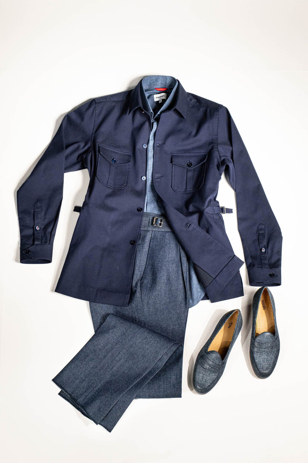 Jacket - Navy Overshirt