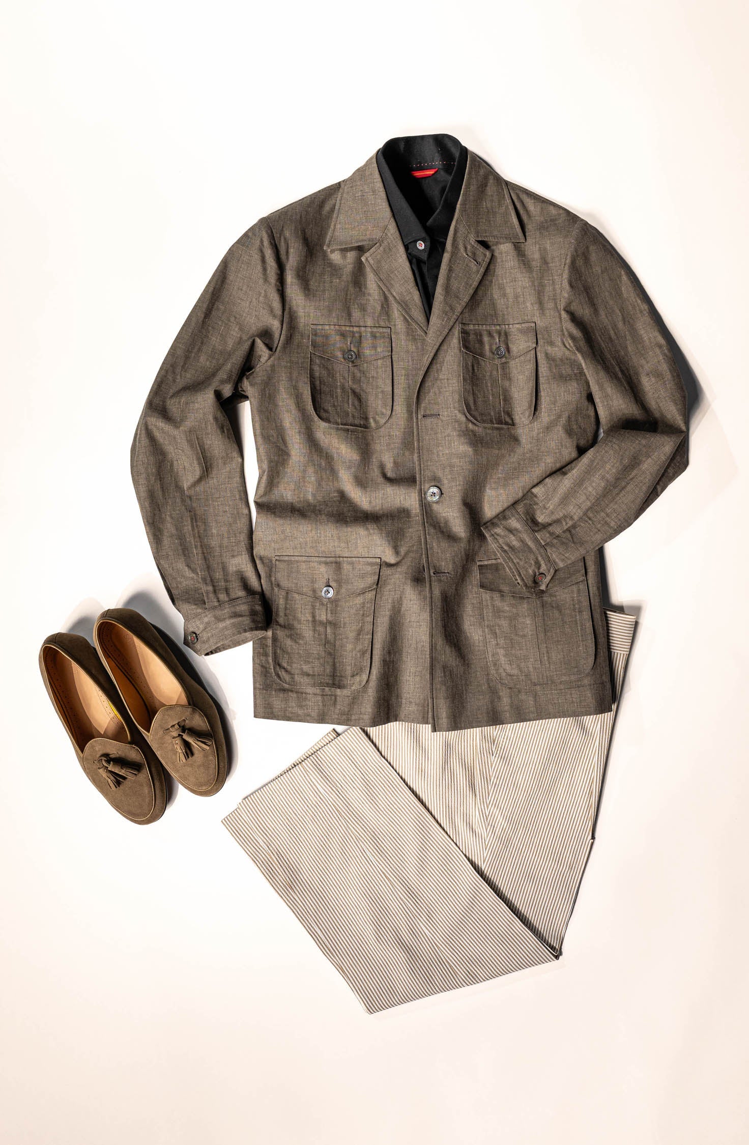 Jacket - Olive Sahariana